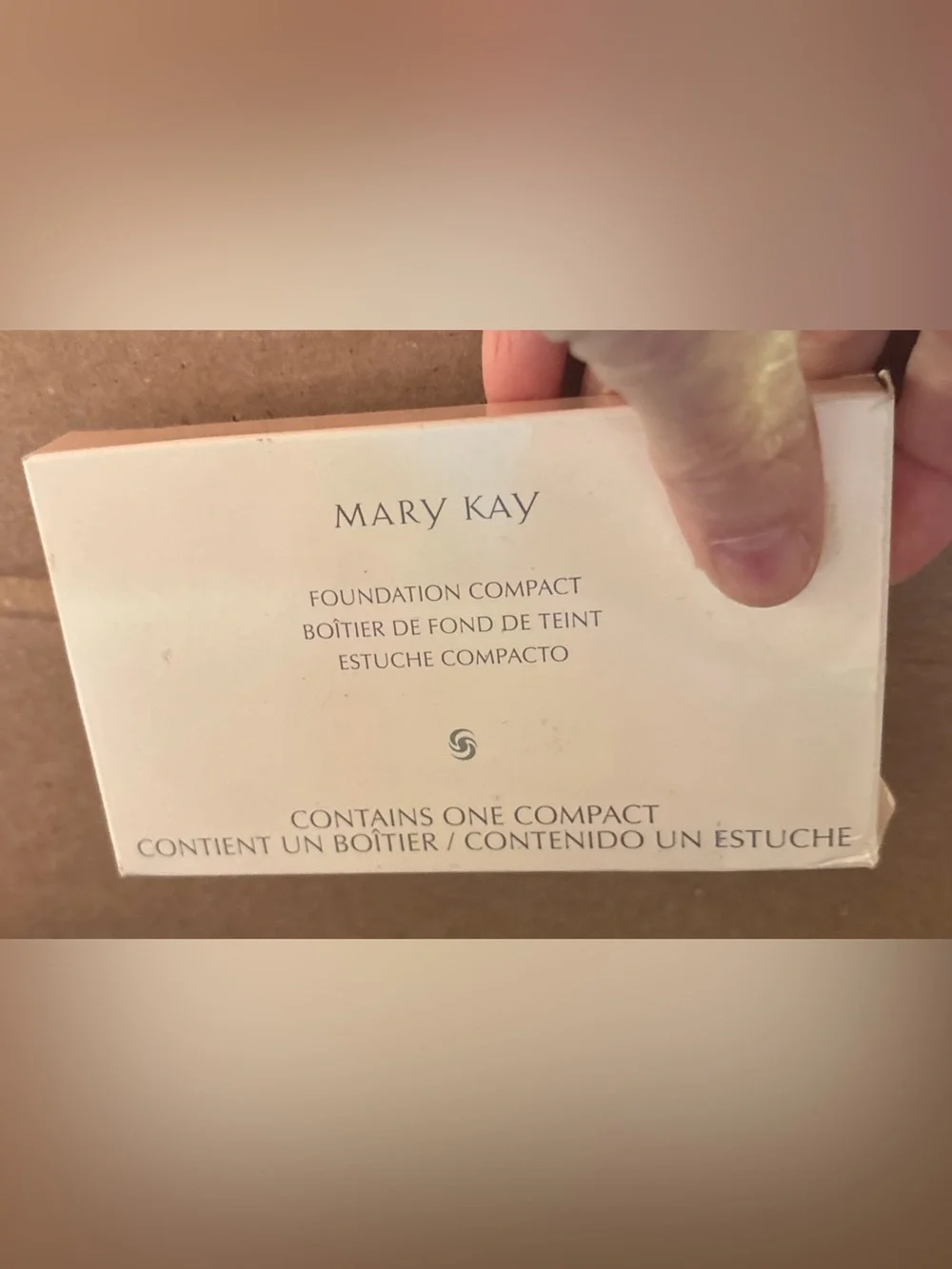 Mary Kay Compact (Empty) w/Mirror for YOUR Cream To Powder Foundation